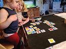 Stick the shape kombineringspil - Educo - fra 3 år. - Billede 1