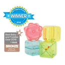 EduShape Balanceæsker - Curiosity Cubes - Sæt m 4 stk - Fra 18 mdr. - Billede 1