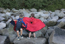Udklædning - Vendbar kappe - Spiderman/superman - Fra 5-6 år. - Billede 1