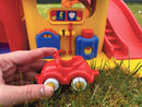 Vikingtoys 7 cm Bilgarage i plast - Fra 1 år - Billede 1
