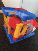 Vikingtoys 7 cm Bilgarage i plast - Fra 1 år - Billede 1