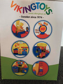 Vikingtoys 7 cm Bilgarage i plast - Fra 1 år - Billede 1