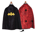 Udklædning - Vendbar kappe - Spiderman/Batman - Fra 4-6 år. - Billede 1