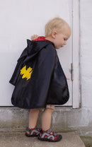 Vendbar batman/spidermand kappe - 2-3 år