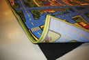 Legetæppe/Biltæppe med by og veje - 160 x 220 - Bambino - Fra 0 år. - Billede 1