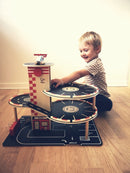 Garage i træ fra Hape - Fra 3 år. - Billede 1