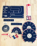 Garage i træ fra Hape - Fra 3 år. - Billede 1
