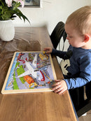 Træpuslespil - Lufthavn - 96 brikker - Fra 4 år