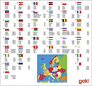 Puslespil fra Goki - Europa - 38 brikker. - Billede 1