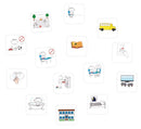 Time Timer - Magnetiske Piktogrammer - 70 stk. - Billede 1