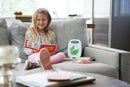 Time Timer PLUS visuelt ur med alarm - 5 min - Hvid farve. - Billede 1