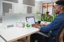 Time Timer PLUS visuelt ur med alarm - 5 min - Hvid farve. - Billede 1