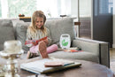 Time Timer PLUS visuelt ur med alarm - 5 min - Hvid farve. - Billede 1