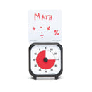 Time Timer 3" visuelt ur med alarm - 7,5 x 7,5 cm - Sort farve i brug med tekst