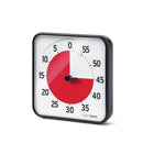 Time Timer 8" visuelt ur med alarm - 20 x 20 cm - Sort farve. - fra siden