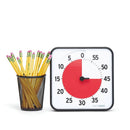 Time Timer 8" visuelt ur med alarm - 20 x 20 cm - front
