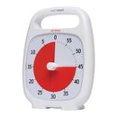 Time Timer PLUS visuelt ur med alarm - 60 min - Hvid