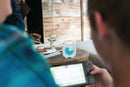 Time Timer PLUS visuelt ur med alarm - 20 min - Hvid farve. - Billede 1