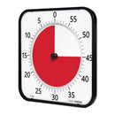 Time Timer MAX visuelt ur - 44 x 44 cm - Sort farve.