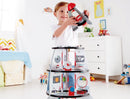 HAPE Rumstation i træ - 20 dele - Fra 3 år. - Billede 1