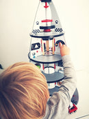 HAPE Rumstation i træ - 20 dele - Fra 3 år. - Billede 1