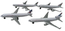 International Airlines Metal Fly med Plasthjul - 1 stk. - Billede 1