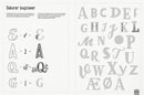 Malebog - Hand Lettering - Øvehæfte til Grundbog - Unicorn - Billede 1