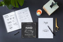 Malebog - Hand Lettering - Øvehæfte til Bogstaver - Unicorn - Billede 1