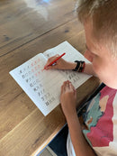 Malebog - Hand Lettering - Øvehæfte til Bogstaver - Unicorn - Billede 1