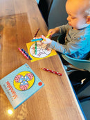 Mandalas Malebog - Min Allerførste Malebog - 40 sider - Fra 2 år - Billede 1