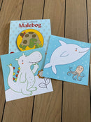 Malebog - Min Allerførste Malebog - 40 sider - Fra 2 år - Forlaget Unicorn - Billede 1