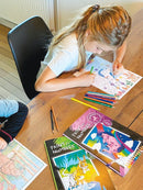 Malebog - Mal Efter Tal - Enhjørninger fra 5 år - Billede 1