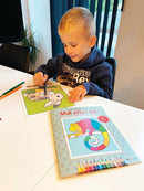 Malebog - Mal Efter Tal - Alverdens Dyr fra 5 år. - Billede 1