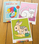 Malebog - Mal Efter Tal - Alverdens Dyr fra 5 år. - Billede 1