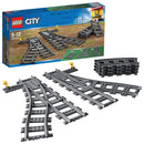 LEGO City Trains: Skiftespor - 8 dele - Billede 1
