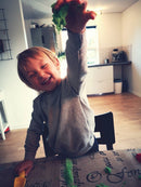 Kinetic Sand - Sandkasse med 455 gram magisk sand - Lilla farve. - Billede 1