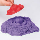 Kinetic Sand - Sandkasse med 455 gram magisk sand - Lilla farve. - Billede 1