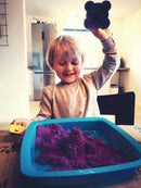 Kinetic Sand - 3 x Sandkasse med 455 gram magisk sand - Fra 3 år - Billede 1