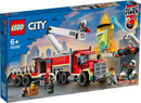 LEGO City Brandvæsen - Brandvæsnets Kommandoenhed - 60282 - 380 dele. - Billede 1