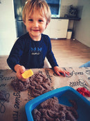 Kinetic Sand Strandsand - 1360 gram - Fra 3 år. - Billede 1