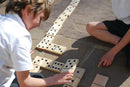 Domino i træ - 28 store brikker - L:15 cm - Billede 1
