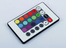 Kube med LED lys - 16 farver - 40 x 40 cm - inkl fjernbetjening. - Billede 1