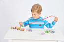 Figurer på snor i træ - Sæt med 4 temaer - Fra 2 år. - Billede 1