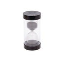 Timeglas med sand - 30 minutter - Sort - TickiT 