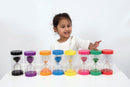 Timeglas med sand - 2 minutter - Pink - TickiT - Billede 1