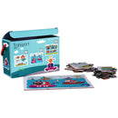 Little Bright Ones - Puslespil i Pap - Transport - 27 brikker. - Billede 1