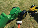 3-Hjulet Pedaltraktor med vogn - rollyToys - Fra 2,5 år. - Billede 1