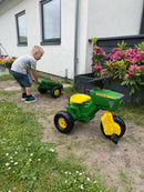 3-Hjulet Pedaltraktor med vogn - rollyToys - Fra 2,5 år. - Billede 1