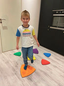 River Stones - Sæt med 6 balancesten - Gonge - Fra 1½ år. - Billede 1
