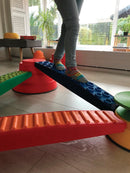 Gonge Build N Balance Balancetop - Rød - H. 24 cm. - Billede 1
